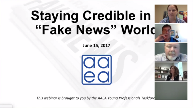 “Fake News” Webinar Recording