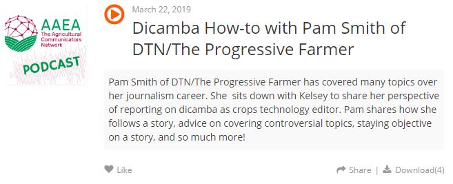 Dicamba How-to with Pam Smith of DTN/Progressive Farmer