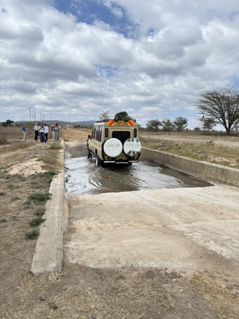 Kapiti Research Station vehicle sanitization