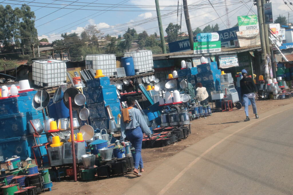 Items for sale in Kenya.