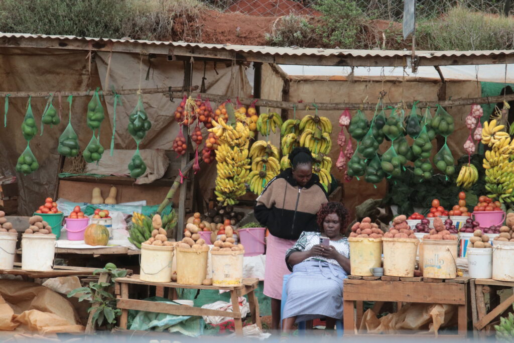 Food sold at Maasai Market in Nairobi